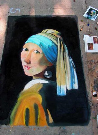 Girl With a Pearl Earring, Jazzfest 2008, by Essex Garner
